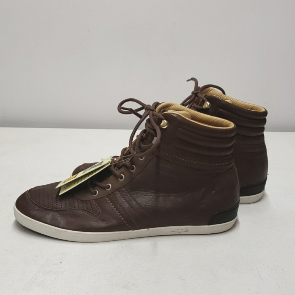 UGG Men's Brown High-Top Sneakers